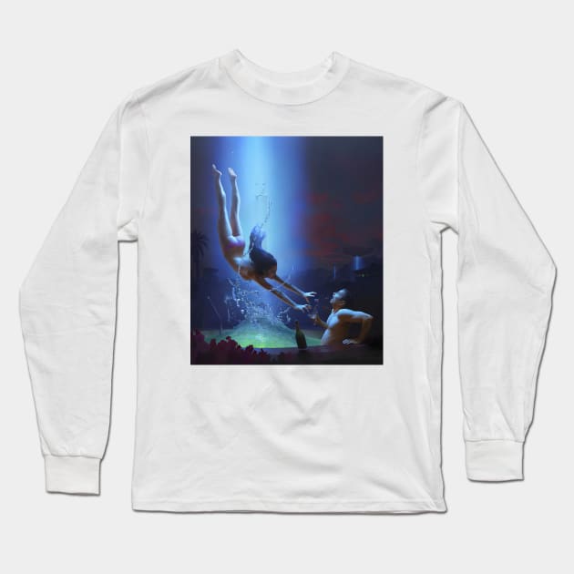 Abduction Long Sleeve T-Shirt by stevenstahlberg